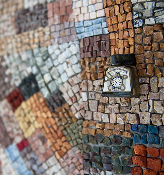 Ioanna Marcoux mosaic, catalogue number three detail